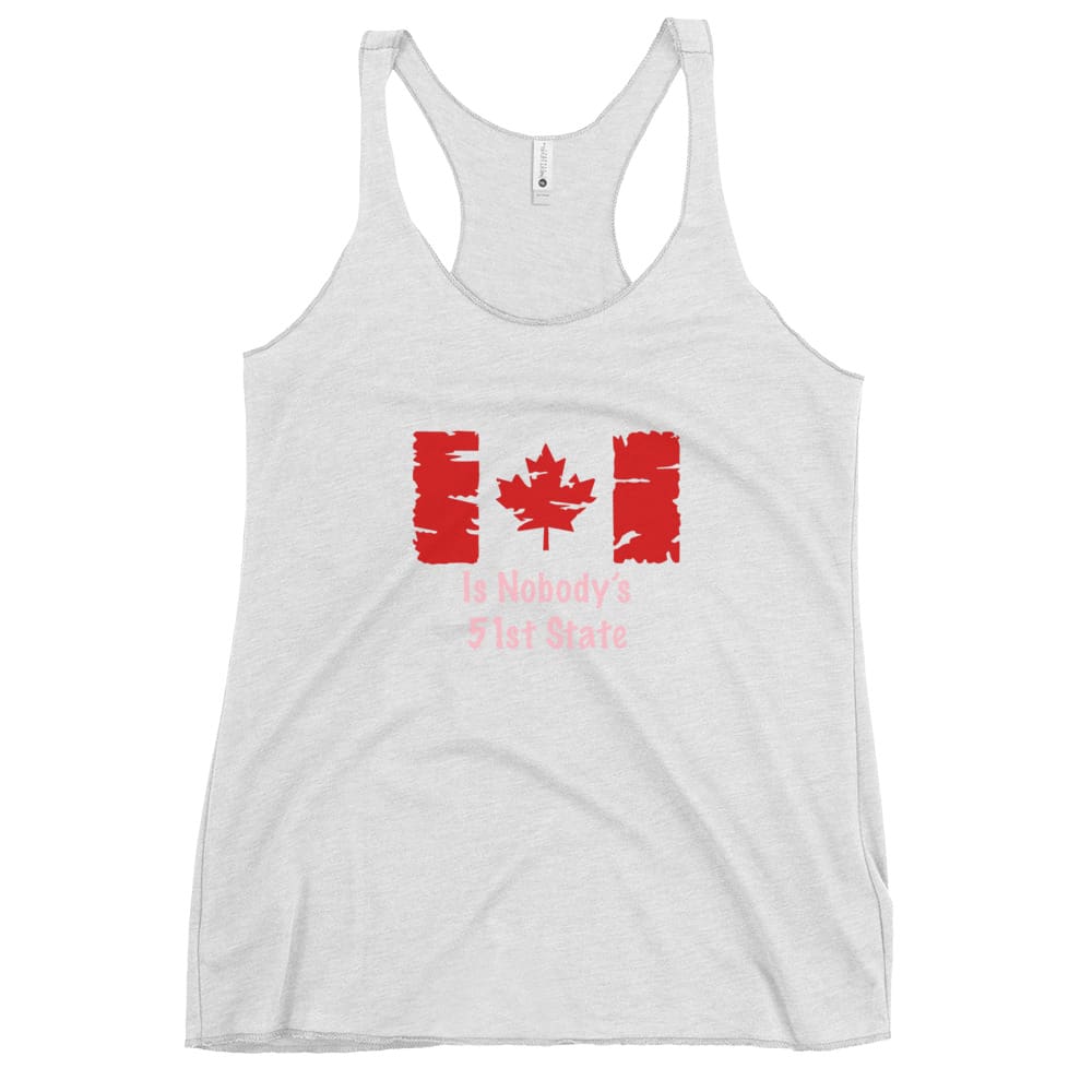 Womens Canada's Nobody's 51st State - Pink Lettering - Image 8