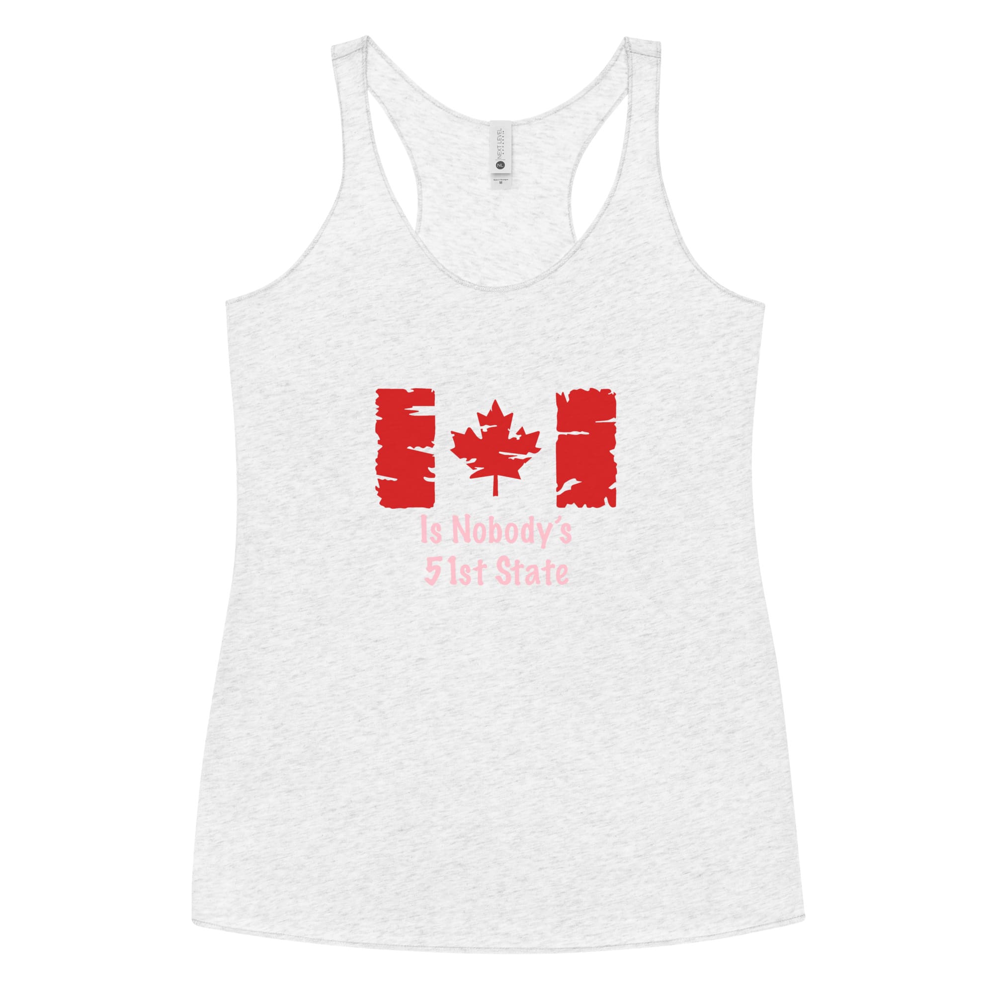 Womens Canada's Nobody's 51st State - Pink Lettering - Image 11