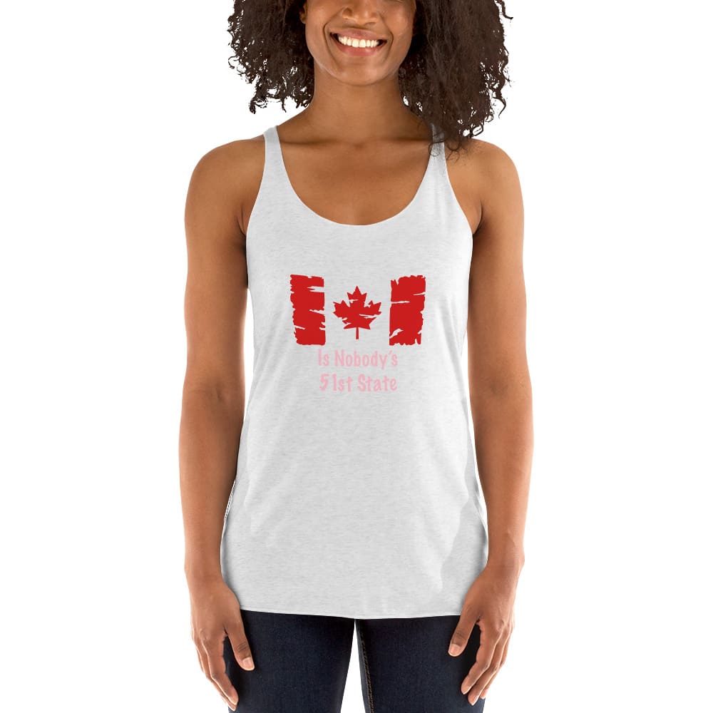 Womens Canada's Nobody's 51st State - Pink Lettering - Image 14