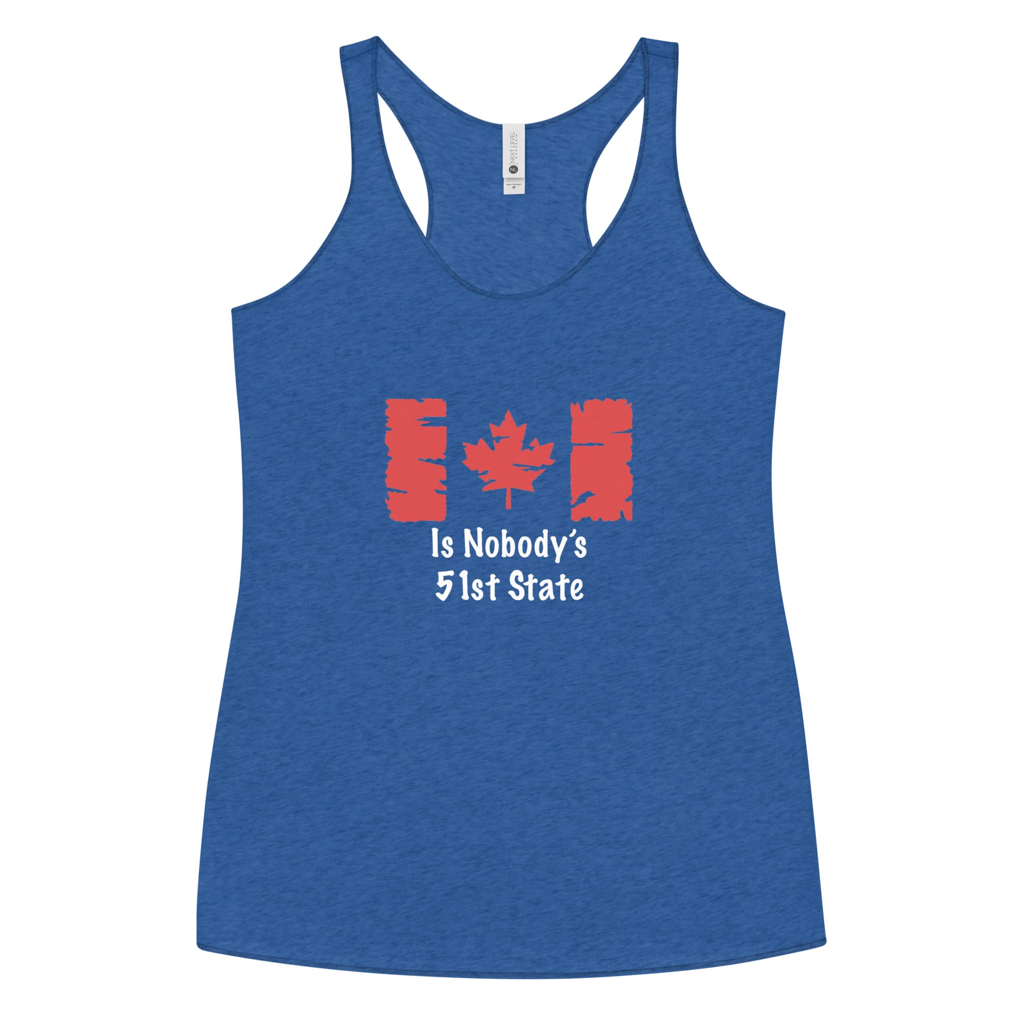 Womens Canada's Nobody's 51st State - White Lettering - Image 21